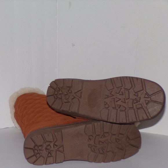 Style & Co-Nicky women's quilted suede winter boots #315 - Picture 3 of 7